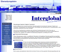 Tablet Screenshot of inter-global.de